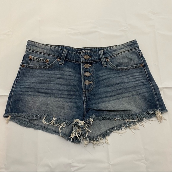 👖 Lucky Brand Cut-Off Denim Shorts – Women’s Size 8/29 👖 - Picture 5 of 12